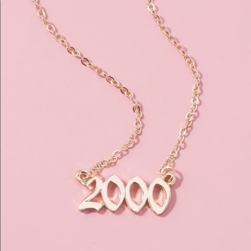 3/$30 💛 Established 2000 Necklace
